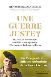Book cover of Une guerre juste ? by Renaud de Malaussène