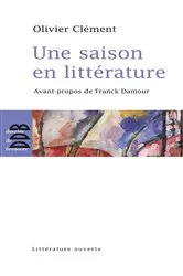 Book cover of Une saison en littérature by Franck Damour