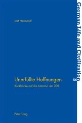 Book cover of Unerfuellte Hoffnungen by Jost Hermand