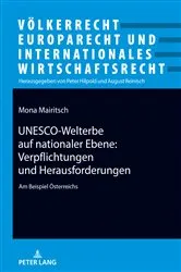 Book cover of UNESCO-Welterbe auf nationaler Ebene: Verpflichtungen und Herausforderungen by Unknown