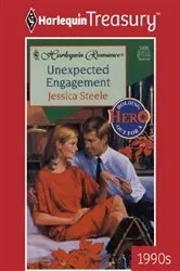 Book cover of UNEXPECTED ENGAGEMENT by Jessica Steele