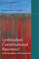 Book cover of Unfinished Constitutional Business? by Unknown
