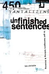 Book cover of Unfinished Sentences by Les Christie