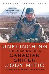 Book cover of Unflinching by Jody Mitic