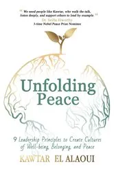 Book cover of Unfolding Peace by Kawtar El Alaoui