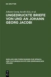 Book cover of Ungedruckte Briefe von und an Johann Georg Jacobi by Johann Georg Jacobi