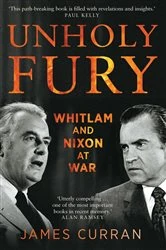 Book cover of Unholy Fury by James Curran