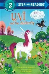 Book cover of Uni and the Butterfly (Uni the Unicorn) by Amy Krouse Rosenthal
