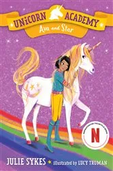 Book cover of Unicorn Academy #3: Ava and Star by Julie Sykes