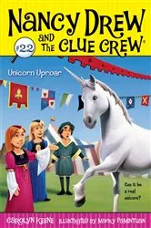 Book cover of Unicorn Uproar by Carolyn Keene