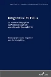 Book cover of Unigenitus Dei Filius by Christoph Weber