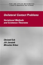 Book cover of Unilateral Contact Problems by Unknown