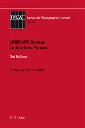 Book cover of UNIMARC Manual by Mirna Willer