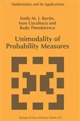 Book cover of Unimodality of Probability Measures by Unknown