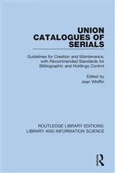 Book cover of Union Catalogues of Serials by Jean Whiffin