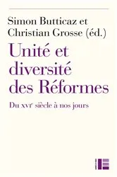 Book cover of Unité et diversité des Réformes by Unknown