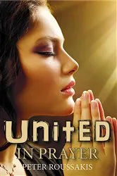 Book cover of United in Prayer by Peter Roussakis