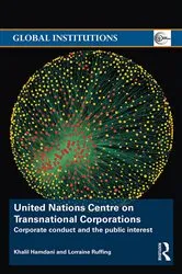 Book cover of United Nations Centre on Transnational Corporations by Khalil Hamdani