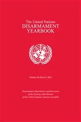Book cover of United Nations Disarmament Yearbook 2021 by Office for Disarmament Affairs