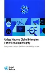 Book cover of United Nations Global Principles for Information Integrity by United Nations