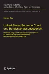 Book cover of United States Supreme Court und Bundesverfassungsgericht by Unknown