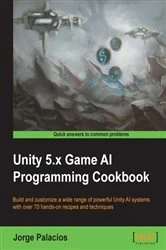 Book cover of Unity 5.x Game AI Programming Cookbook by Jorge Palacios