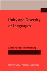 Book cover of Unity and Diversity of Languages by Unknown