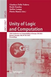 Book cover of Unity of Logic and Computation by Gianluca Della Vedova