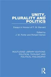 Book cover of Unity, Plurality and Politics by Unknown