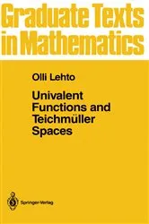Book cover of Univalent Functions and TeichmÃ¼ller Spaces by Unknown