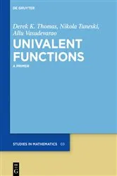Book cover of Univalent Functions by Unknown