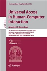 Book cover of Universal Access in Human-Computer Interaction. Ambient Interaction by Constantine Stephanidis