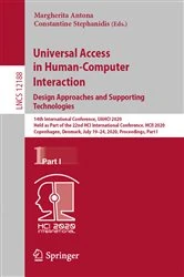Book cover of Universal Access in Human-Computer Interaction. Design Approaches and Supporting Technologies by Margherita Antona