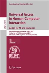 Book cover of Universal Access in Human-Computer Interaction. Design for All and eInclusion by Constantine Stephanidis