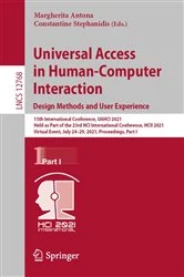 Book cover of Universal Access in Human-Computer Interaction. Design Methods and User Experience by Margherita Antona