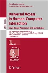 Book cover of Universal Access in Human-Computer Interaction. Novel Design Approaches and Technologies by Margherita Antona