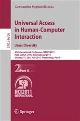 Book cover of Universal Access in Human-Computer Interaction. Users Diversity by Constantine Stephanidis