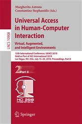 Book cover of Universal Access in Human-Computer Interaction. Virtual, Augmented, and Intelligent Environments by Margherita Antona