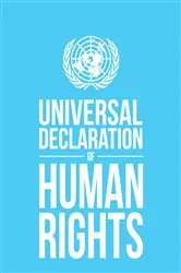 Book cover of Universal Declaration of Human Rights by United Nations DPI