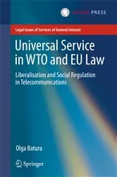 Book cover of Universal Service in WTO and EU law by Unknown