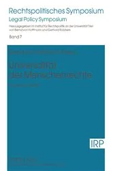 Book cover of Universalitaet der Menschenrechte by Bernd von Hoffmann
