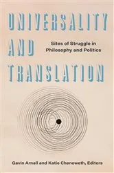 Book cover of Universality and Translation by Gavin Arnall