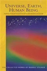 Book cover of Universe, Earth, Human Being by Rudolf Steiner