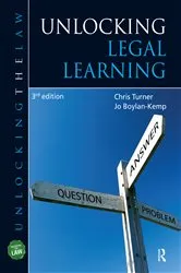 Book cover of Unlocking Legal Learning (3rd ed.) by Unknown