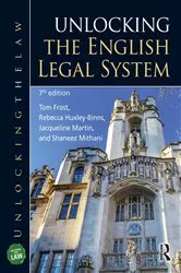 Book cover of Unlocking the English Legal System (7th ed.) by Unknown