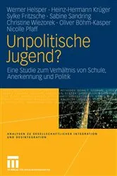 Book cover of Unpolitische Jugend? by Werner Helsper