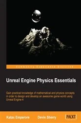 Book cover of Unreal Engine Physics Essentials by Katax Emperore