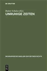 Book cover of Unruhige Zeiten (2nd ed.) by Rainer Schulze