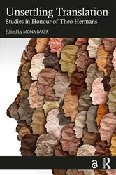 Book cover of Unsettling Translation by Mona Baker