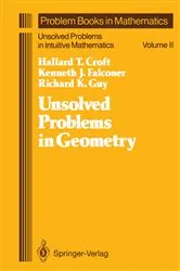 Book cover of Unsolved Problems in Geometry by Hallard T. Croft